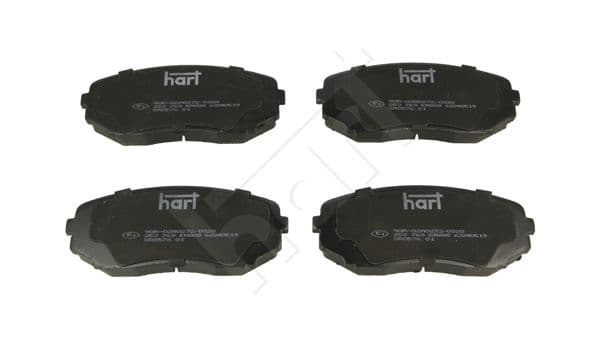 253769 Hart Гальмівні колодки
