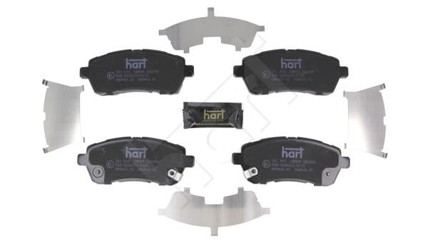 261845 Hart Гальмівні колодки