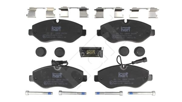 261731 Hart Тормозные колодки