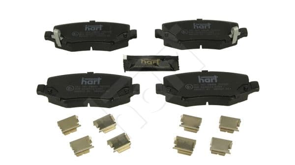 261587 Hart Гальмівні колодки