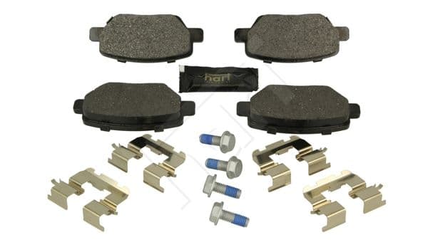 261588 Hart Гальмівні колодки для Fiat Tipo