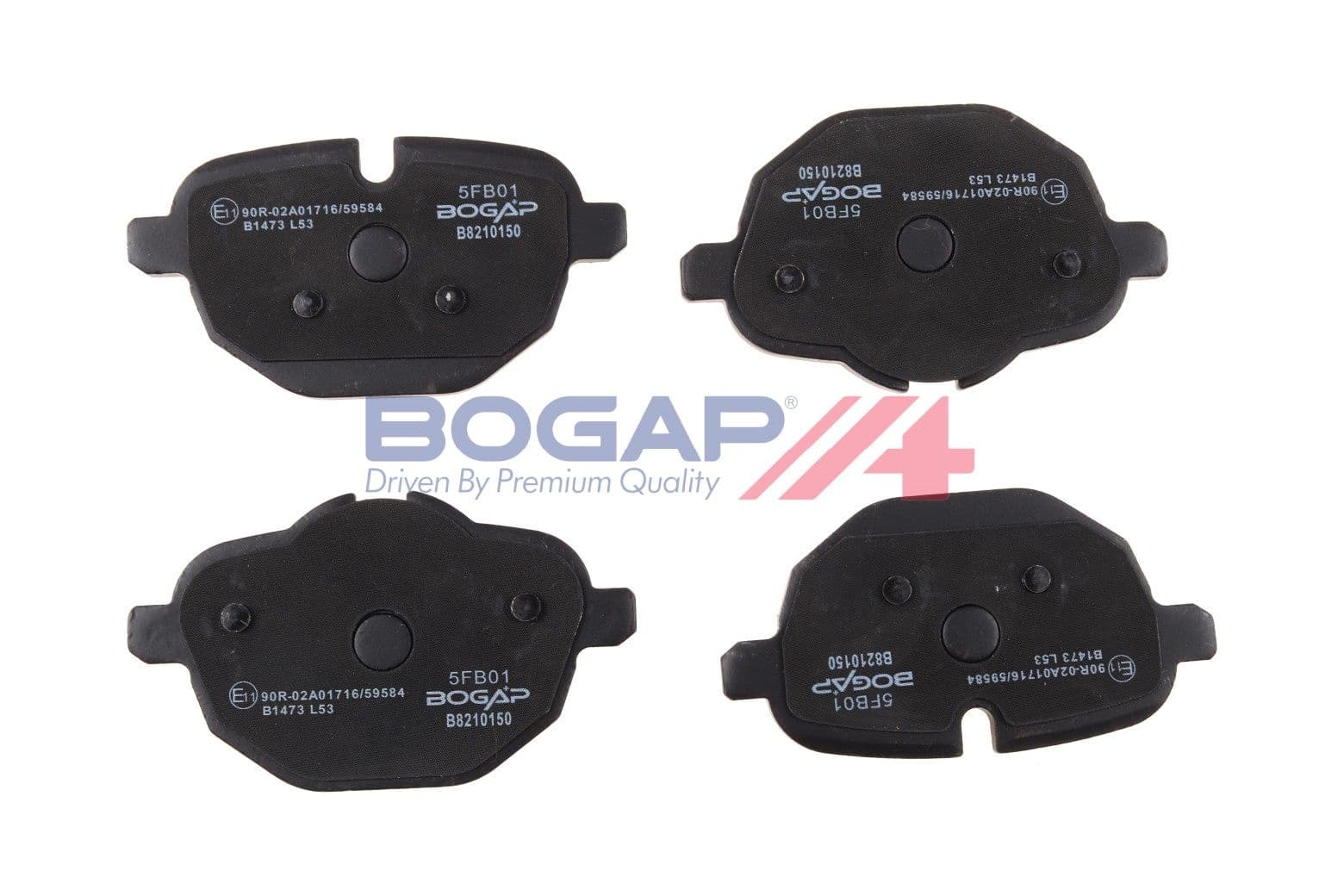 b8210150 Bogap Тормозные колодки