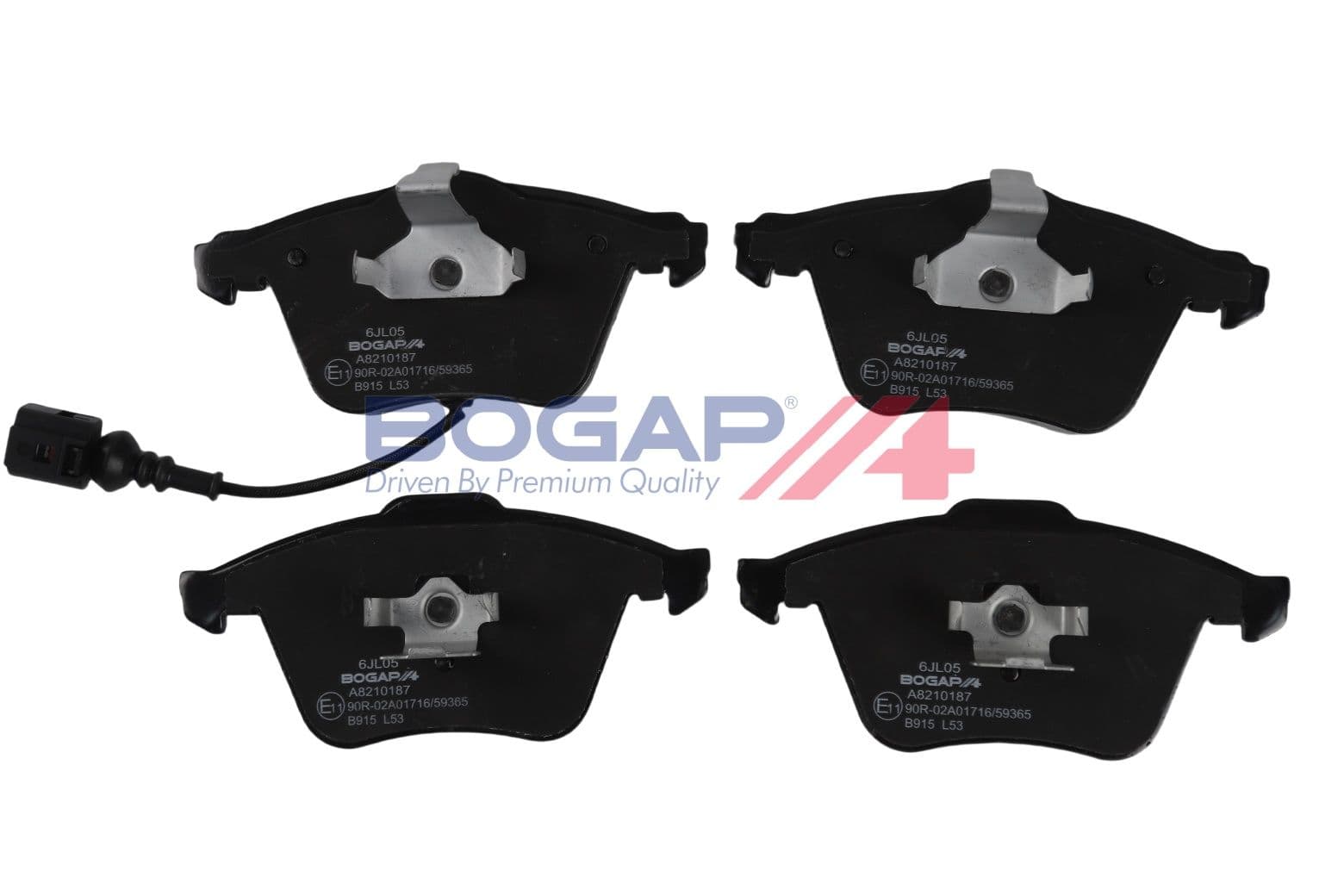 a8210187 Bogap Тормозные колодки