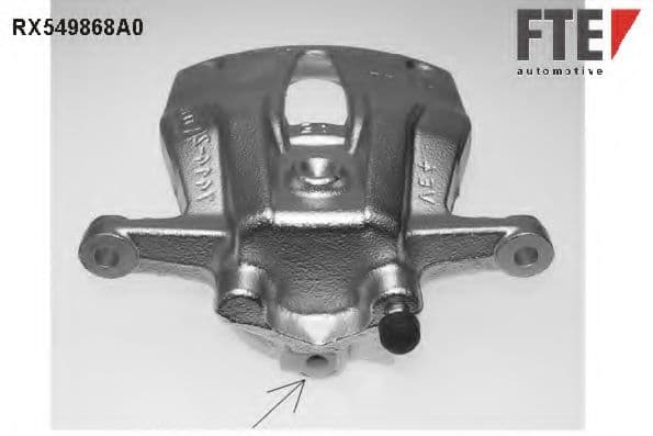 RX549868A0 FTE Гальмівний супорт