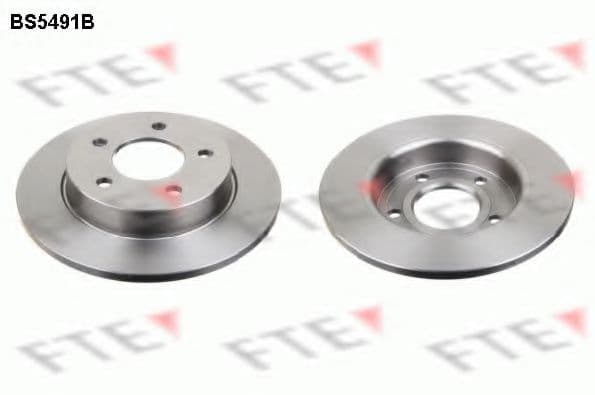 BS5491B FTE Тормозной диск для Mazda 3