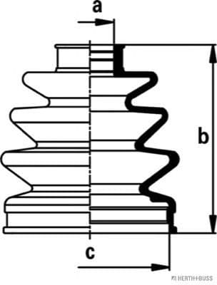 J2861031 Herth+Buss Пильовик гранати