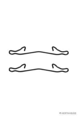 J3660301 Herth+Buss Комплектующие дисковых тормозных колодок