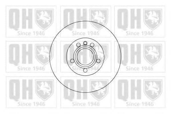 BDC5198 Quinton Hazell Гальмівний диск