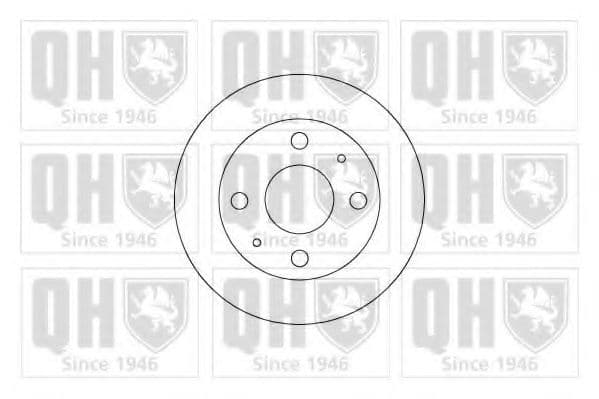 BDC5205 Quinton Hazell Тормозной диск