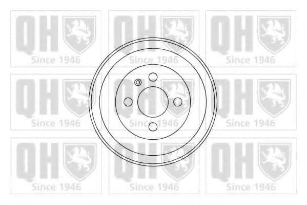 BDR132 Quinton Hazell Тормозной барабан для BMW 3 Series