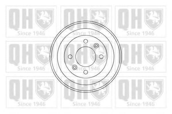 BDR139 Quinton Hazell Гальмівний барабан