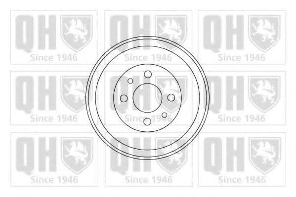 BDR146 Quinton Hazell Гальмівний барабан