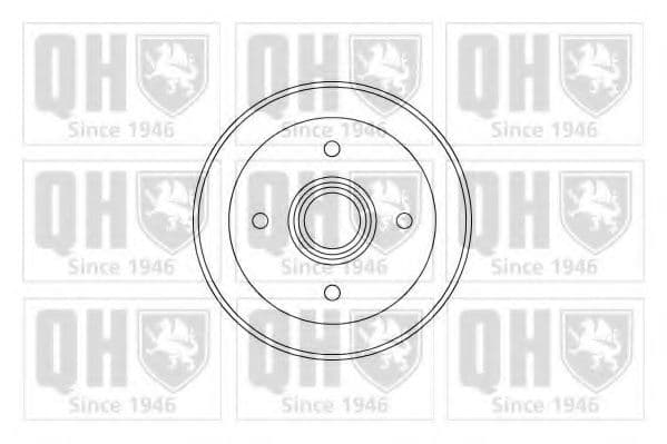 BDR190 Quinton Hazell Тормозной барабан