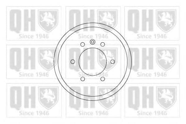 BDR221 Quinton Hazell Гальмівний барабан