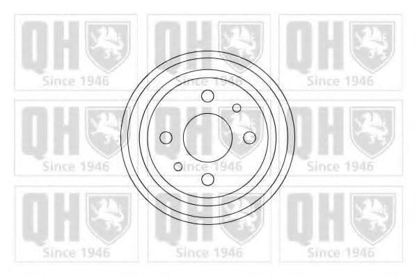 BDR228 Quinton Hazell Гальмівний барабан