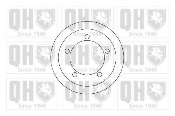 BDR232 Quinton Hazell Гальмівний барабан для Ford Transit