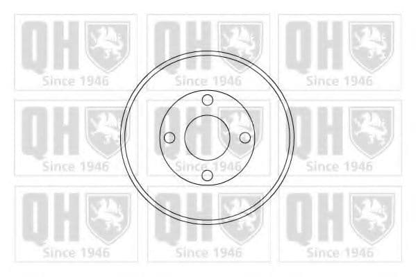 BDR248 Quinton Hazell Гальмівний барабан для Ford Mondeo