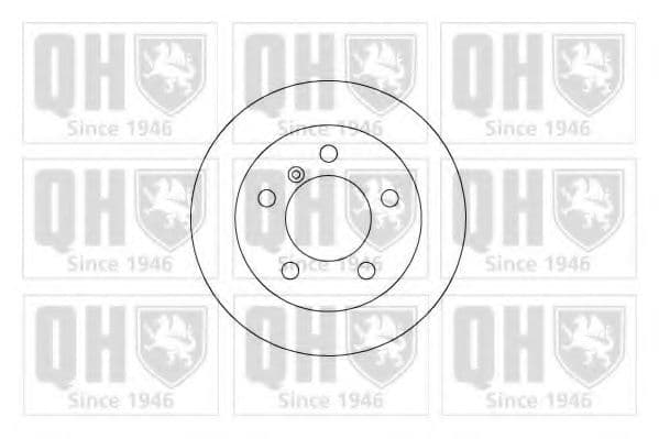 BDR257 Quinton Hazell Гальмівний барабан