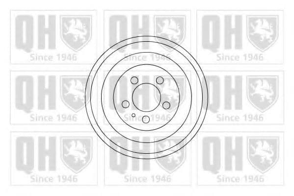 BDR281 Quinton Hazell Гальмівний барабан