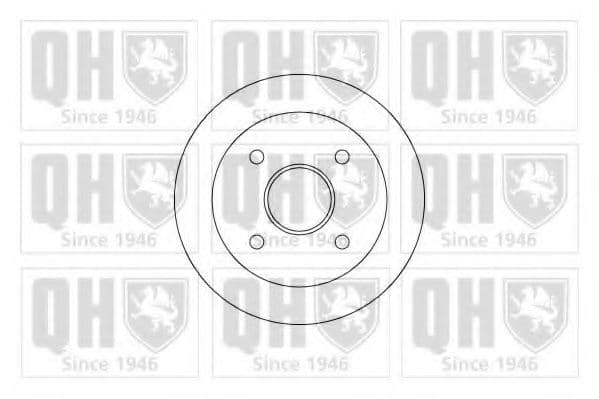 BDR459 Quinton Hazell Гальмівний барабан