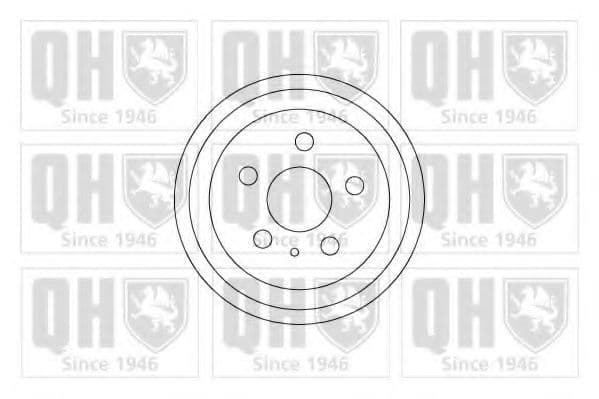 BDR553 Quinton Hazell Гальмівний барабан