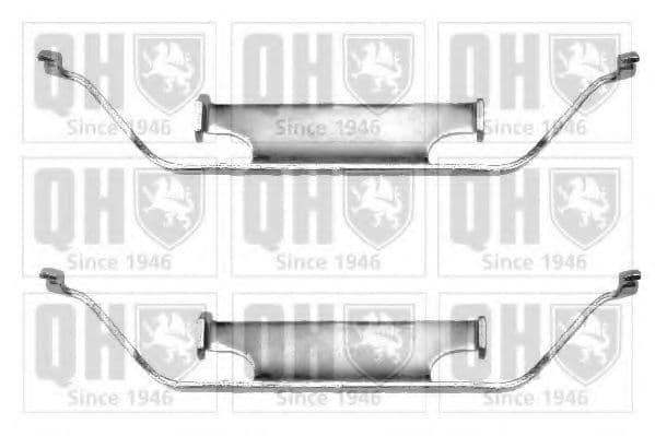 BFK610 Quinton Hazell Компоненти дискових гальмівних колодок