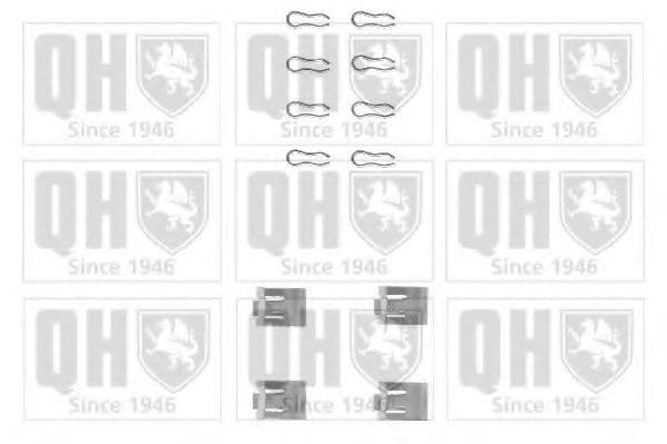 BFK630 Quinton Hazell Компоненти дискових гальмівних колодок