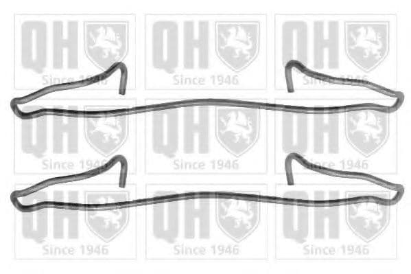 BFK637 Quinton Hazell Комплектующие дисковых тормозных колодок