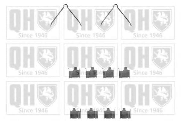 BFK697 Quinton Hazell Компоненти дискових гальмівних колодок