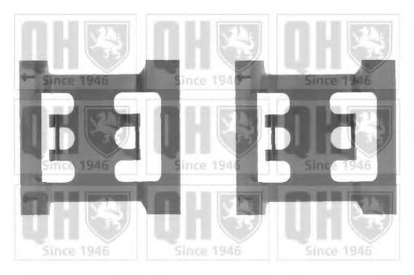 BFK811 Quinton Hazell Компоненти дискових гальмівних колодок