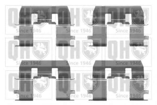 BFK909 Quinton Hazell Компоненти дискових гальмівних колодок