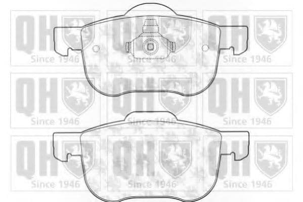 BP1103 Quinton Hazell Гальмівні колодки