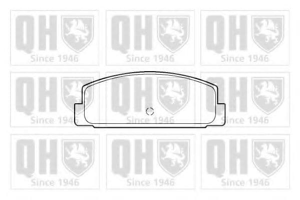 BP1375 Quinton Hazell Гальмівні колодки