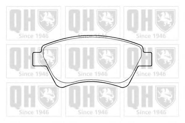 BP1377 Quinton Hazell Гальмівні колодки