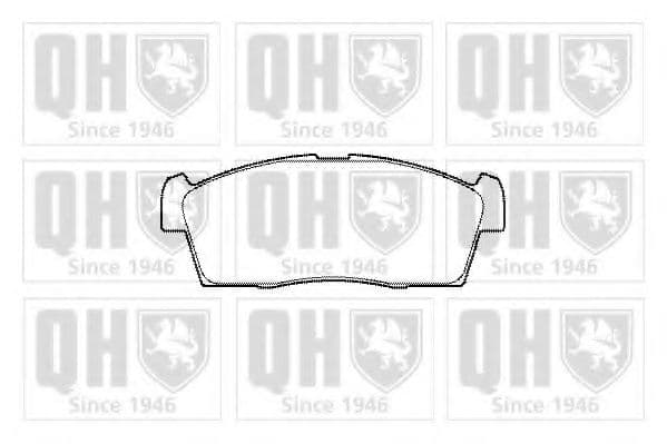 BP1453 Quinton Hazell Гальмівні колодки