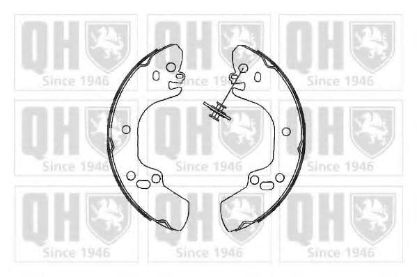 BS1031 Quinton Hazell Гальмівні колодки для Opel Campo