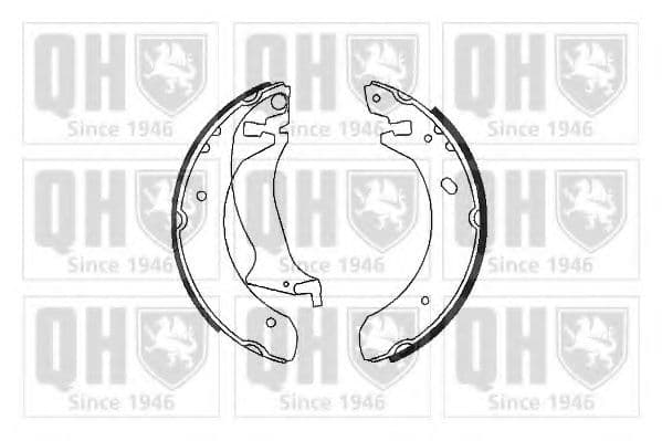 BS1053 Quinton Hazell Гальмівні колодки для Land Rover Freelander