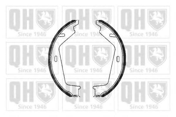 BS1082 Quinton Hazell Колодки ручника