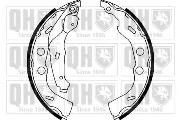 BS1110 Quinton Hazell Гальмівні колодки