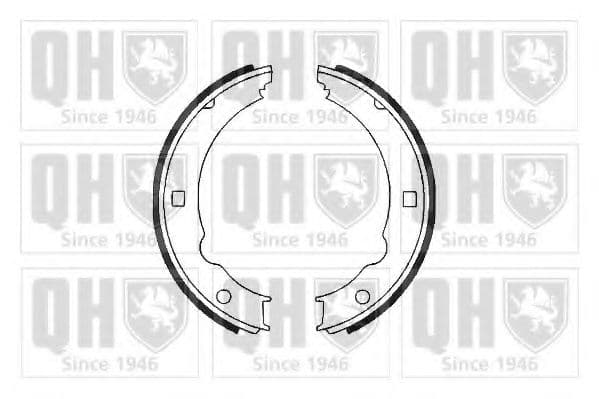 BS1127 Quinton Hazell Колодки ручника