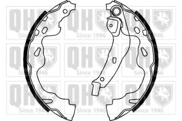 BS1155 Quinton Hazell Гальмівні колодки