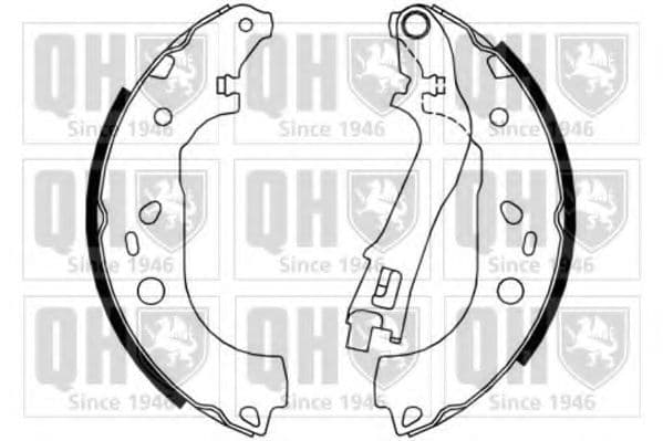 BS1170 Quinton Hazell Тормозные колодки