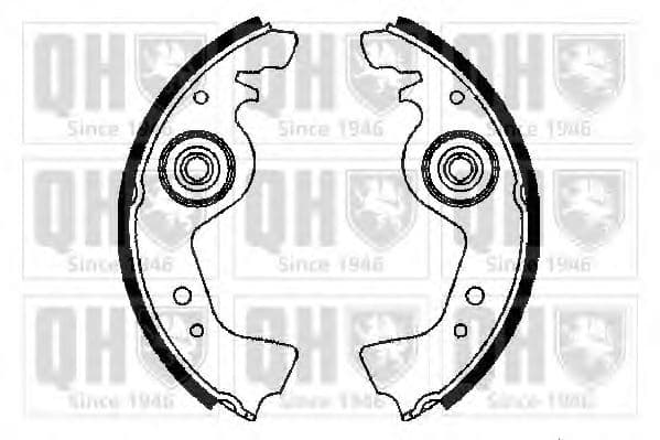 BS544 Quinton Hazell Гальмівні колодки