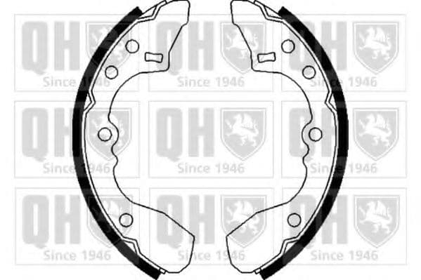 BS736 Quinton Hazell Тормозные колодки для Mazda 323
