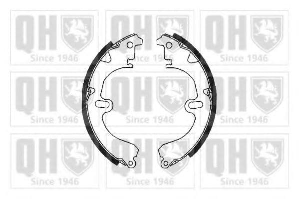 BS756 Quinton Hazell Гальмівні колодки