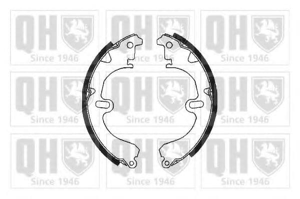 BS770 Quinton Hazell Тормозные колодки