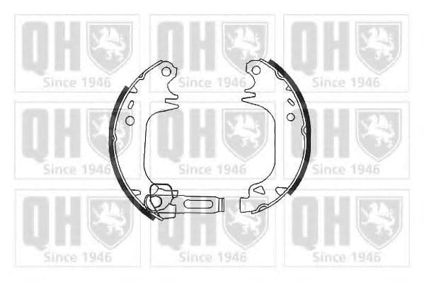 BS804 Quinton Hazell Гальмівні колодки