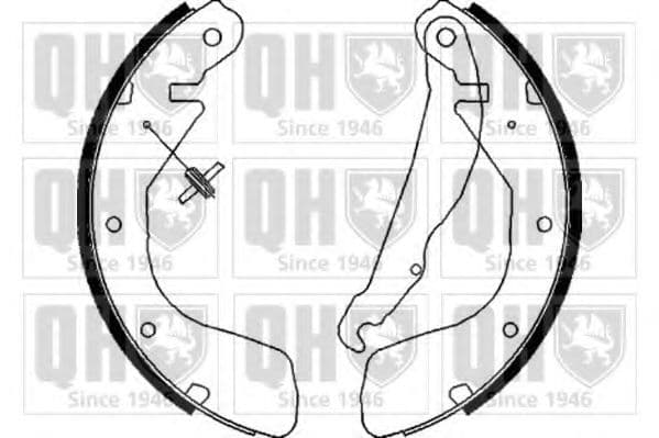 BS841 Quinton Hazell Тормозные колодки