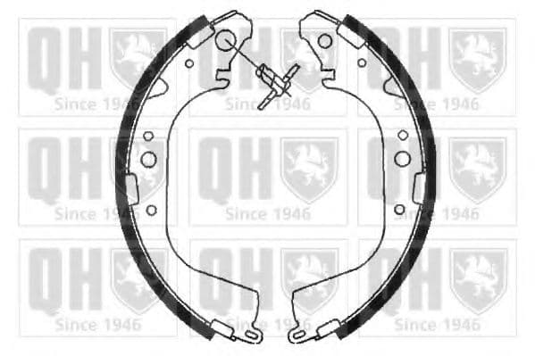 BS870 Quinton Hazell Тормозные колодки