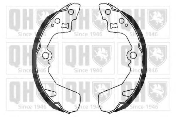 BS882 Quinton Hazell Гальмівні колодки